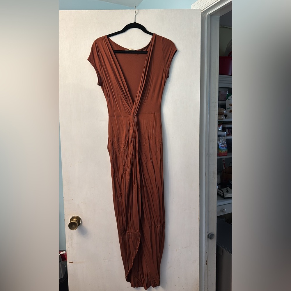 Rolla Coster Brown High Low Dress
